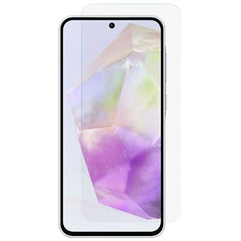 För Samsung Galaxy A56 5G / A36 5G Hög Aluminium-Silikon Glas Skärmskydd 2.5D Båge Kant