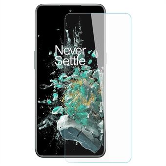 AMORUS för OnePlus 10T 5G / ACE Pro 5G Anti-fingeravtryck Anti- Scratch film 9H 2.5D Arc Edge High Aluminium-silikon glas skärmskydd