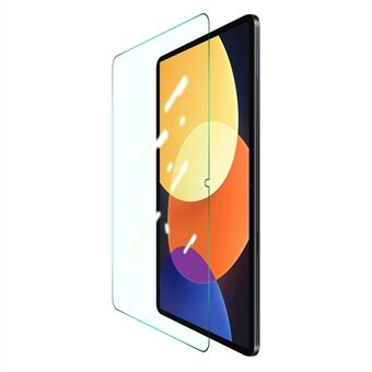 ENKAY HAT Prince Film i härdat glas för Xiaomi Pad 5 Pro 12.4 (2022), 0.33 mm 9H 2.5D Arc Edge Ultra Clear Anti-explosion skärmskydd