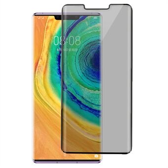 RURIHAI för Huawei Mate 30 Pro 4G / 5G 28 graders sekretessskärmskydd 3D krökt härdat glasfilm