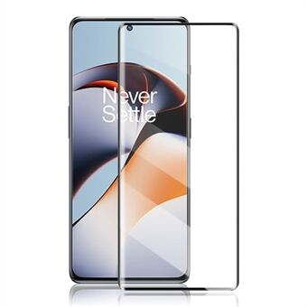 AMORUS för OnePlus ACE 2 5G / 11R 5G Silke Printing 3D Curved Screen Protector Hellim Heltäckande härdat glasfilm