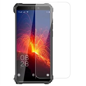 Ultraklart härdat glasfilm för Oukitel WP5 Pro , 0,3 mm Arc Edge telefonskärmskydd