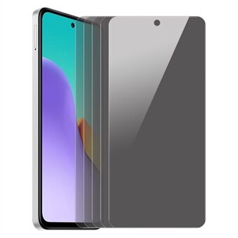 ENKAY HAT PRINCE 5-pack för Xiaomi Poco M6 Pro 5G / Redmi 12 4G / Redmi 12 5G (Global) Anti-Spy Ultra Clear Skärmskydd