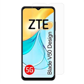 För ZTE Blade V50 Design 5G Skärmskydd 0,3 mm Bågad Kant Härdat Glas Film