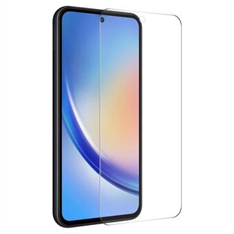 ENKAY HAT PRINCE För Samsung Galaxy A55 5G Reptålig 0,26mm 2,5D Hög Aluminium-silikonglasfilm