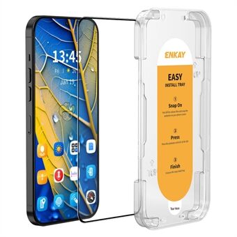 ENKAY HAT PRINCE För Samsung Galaxy F23 5G Skärmskydd Fulltäckande Hög Aluminium-silikonglas Film