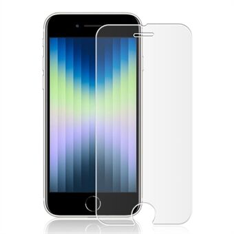 AMORUS För iPhone SE (2022)/(2020)/7 /8  2,5D High Aluminium-silikon Glas HD Clarity skärmskydd