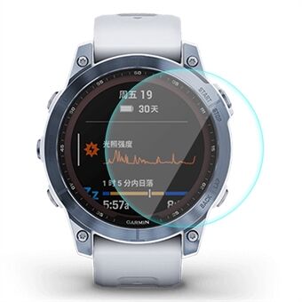 ENKAY för Garmin Fenix 7X 0,2 mm HD 9H Sensitive Touch High-Aluminium-Silicon Film Screen Protector i härdat glas