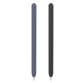 STOYOBE för Apple Pencil 2nd Generation 2st Anti-sladd silikon skyddshylsa Stylus Pennskydd