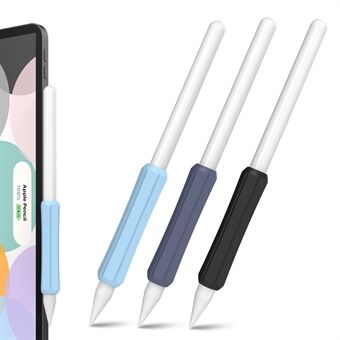 STOYOBE för Apple Pencil 1:a / 2:a generationen / Huawei M-Pencil 3st Stylus Grip Sleeve Non-Slip Silikon Stylus Pen Grip Cover