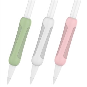 3 stycken silikonhölje för Apple Pencil (1:a generationen) / (2:a generationen) Styluspennslock grepphållare