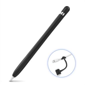 AHASTYLE PT93 silikonfodral för Apple Pencil (1:a generationen), Stylus Pen Sleeve Skin-touch kapacitivt pennskydd