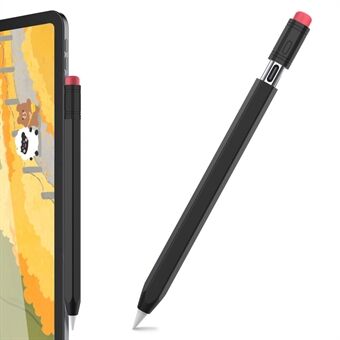 AHASTYLE PT180-3 för Apple Pencil (USB-C) Stylus penna mjukt silikon fodral