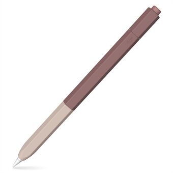 AHASTYLE PT-LC05 För Apple Pencil (2:a generationen) Silikonfodral med dubbel färg Stylus-överdrag