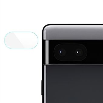 Kameralinsskydd för Google Pixel 6a, härdat glas Scratch HD-transparent film