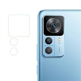 För Xiaomi 12T 5G / Redmi K50 Ultra 5G 3st / Set Mjukt bakre linsskydd Flexibelt soda-lime glas HD klar telefon Bakre linsfilm