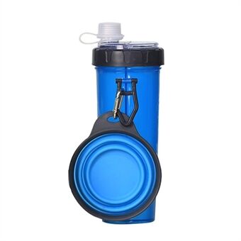 Dog Drinking Water Bottle with Folding Dog Bowl