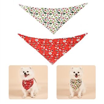 Jul Hundbandanas Djurkragebandanas Djursjal Tvättbar Hundkrage Kostym [Storlek: S]