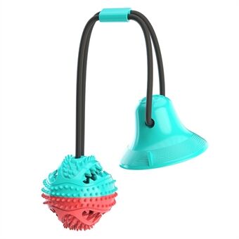 XPA01 Sugkopp med dragrep Ball Hundmatsdispenser TPR Hundbett Drag-of-War-leksak (BPA-fri, med FDA-certifikat)