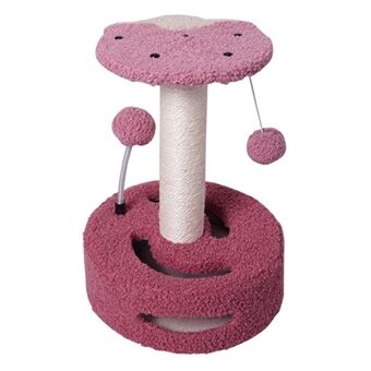 Cat Tree Cat Tower Pet Play Stand med dinglande boll för kattungar Vuxna katter