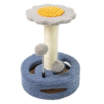 Cat Tree Cat Tower Pet Play Stand med dinglande boll för kattungar Vuxna katter