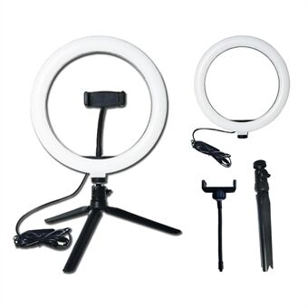 10-tum LED- Ring Selfie-kameratelefon Studio Stand