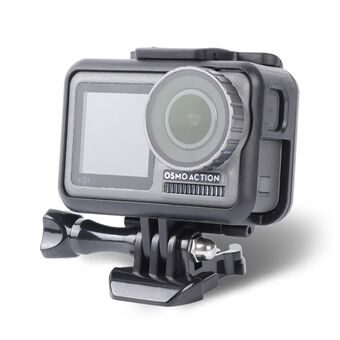 Anti-fall PC Skyddsram Cage Camera Shell Guard för DJI Osmo Action Camera