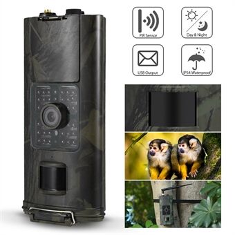 HC700G Hunting Trail Camera 3G SMS GSM 16MP 1080p Infraröd Night Vision Wildlife Scouting Camera