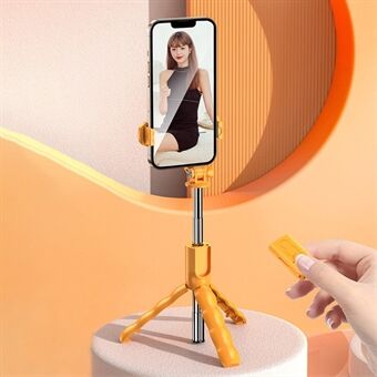 KT01 70 cm förlängbart Selfie Stick Stand i aluminiumlegering med trådlös Bluetooth-fjärrkontroll