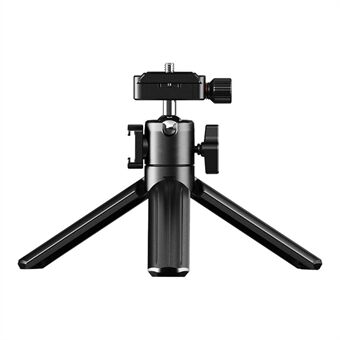 UURIG U-Pod 360-graders roterande Stand Gimbal Hot Shoe Adapter Vikbart fast fäste för vloggfotografering