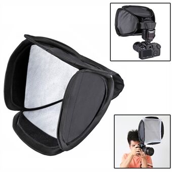 E23 Vikbar mjuk blixtljusspridare Flash Cover Fotografi Studio Light Soft Box