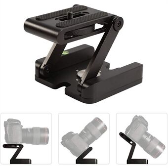 Z Type Tilt Tripod Head Folding Quick Release Platta för Canon Nikon Sony DSLR stabilisator och telefon