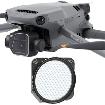 JUNESTAR JSR-1825-22 för DJI Mavic 3 Optiskt glas borstat blått filter Drone Kameralinsfilter