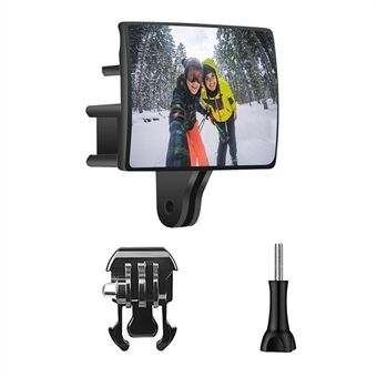 SHEINGKA FLW354 Selfie Vlog Mirror Vlogging Flip Screen Cold Shoe Mount för Go Pro Hero Action Camera