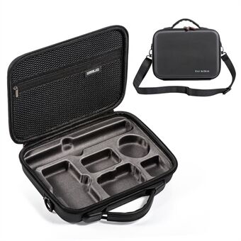 STARTRC 1126174 Bärväska för DJI Action 4 , PU Travel Bärbar förvaringsväska med axelrem - Allround-set