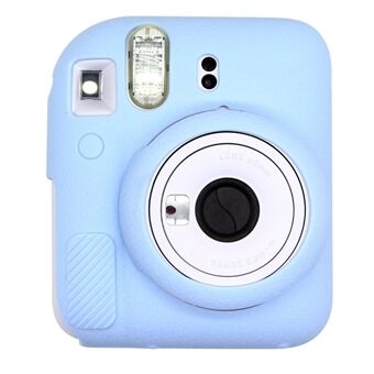 För Fujifilm Instax Mini 12 Kameraväska Litchitextur Silikon Skyddsfodral