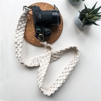 120cm Handvävd Kamerarem Boho Stil Väskrem Axelrem Korsband Lanyard