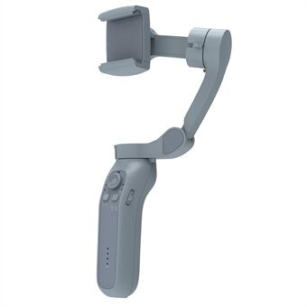 L7B Pro 3-axlig Gimbal Smartphone Stabilisator Vikbart stativ Stand Telefon Gimbal med 360-graders ansiktsspårningsfunktion - Grå