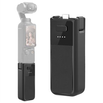 För DJI Osmo Pocket 3 Handhållen Kamera 2800mAh Batteripaket Extern Greppstöd