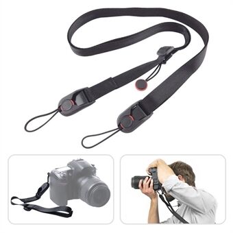 X-293 Kameraneck Hängrem Quick Release Universal DSLR Kompakt kamera Justerbar Sling Strap Bärrep