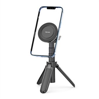 HEPAIL MS01 För DJI Osmo Mobile 6 / Mobile SE / OM 5 / OM 4 SE / OM 4 Handhållna Gimbaler Halkfri Magnetisk Fästadapter (Utan Stativ)